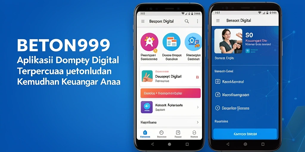 Tampilan antarmuka aplikasi BETON999 yang sederhana dan fungsional.