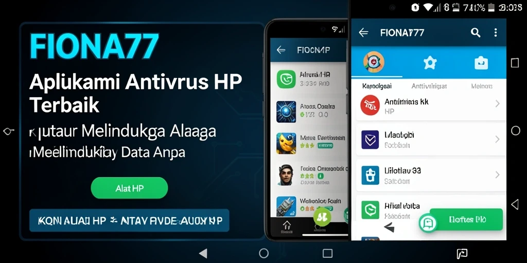 Tampilan antarmuka utama FIONA77 yang user-friendly dan fungsional.