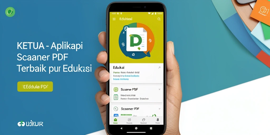 Antarmuka pengguna KETUA yang intuitif untuk Scanner PDF.