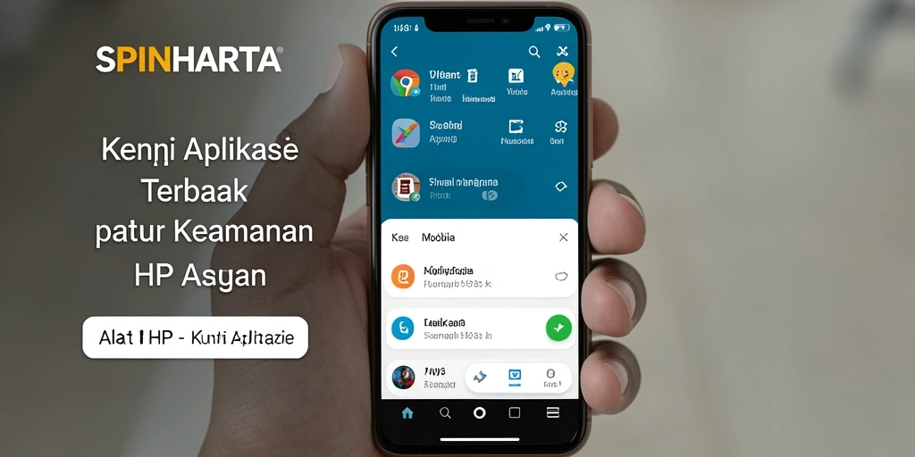 Antarmuka SPINHARTA yang intuitif dan mudah digunakan.