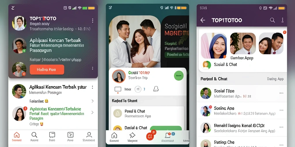 Antarmuka utama TOP1TOTO yang modern dan menarik.
